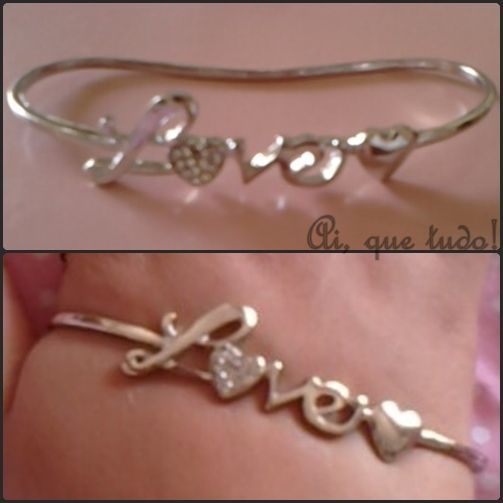 Pulseira de Mão Love